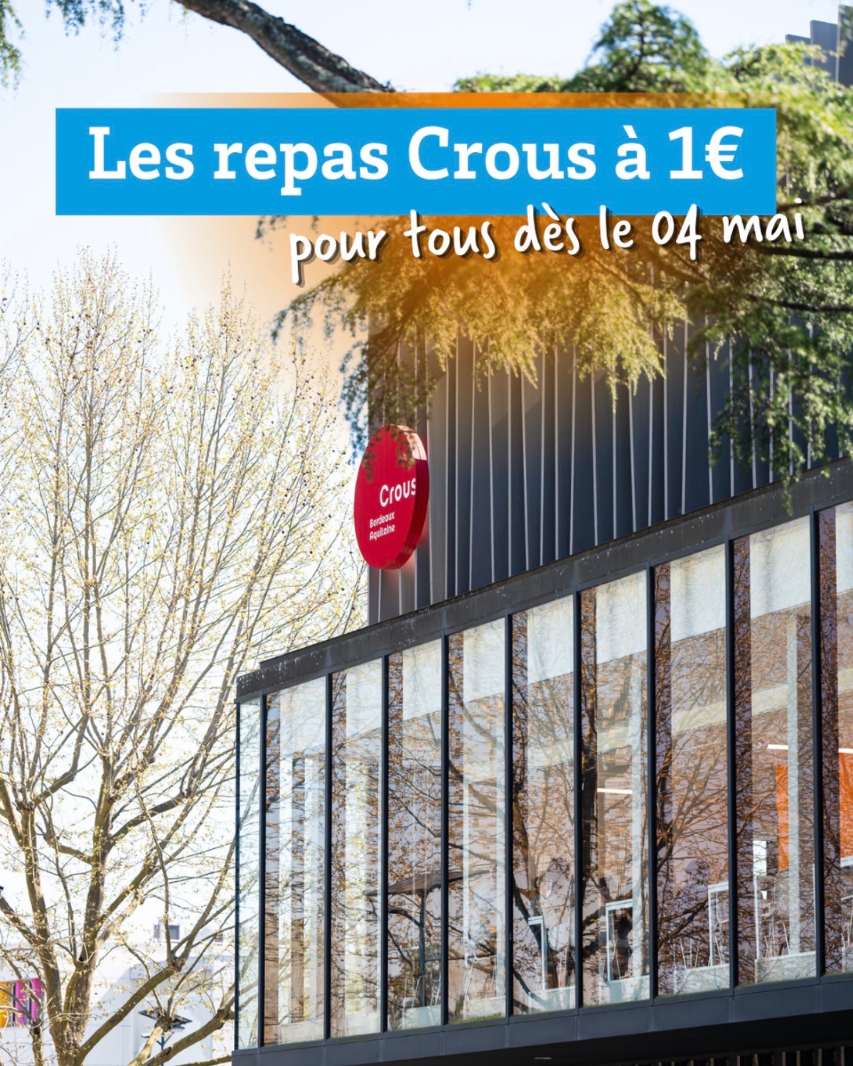 Repas à 1€ pour tous les étudiants : une mesure historique dès le 4 mai 2026